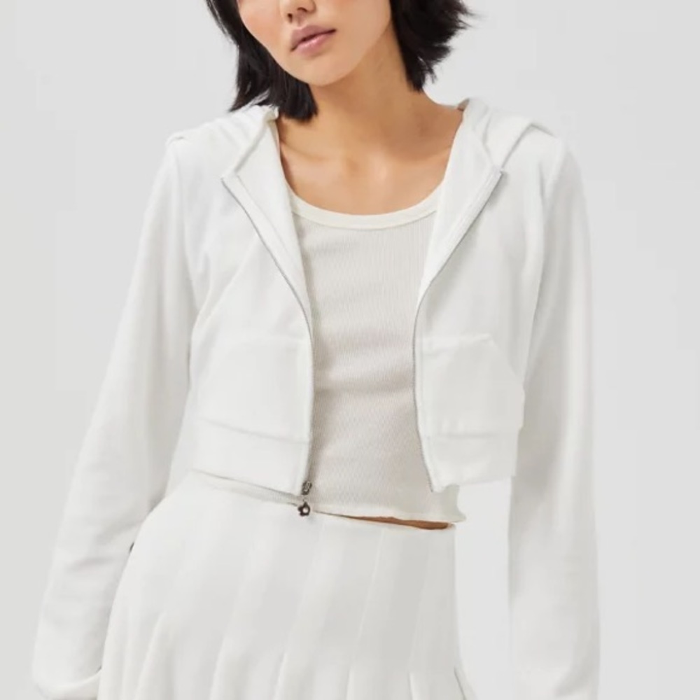 ☁️ Urban Outfitters Renewal Shrunken Hoodie Sweatshirt Size L